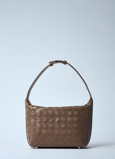 ミニウォレス ショルダーバッグ Bottega Veneta ミニウォレス ショルダーバッグ ブラウン bov0259024