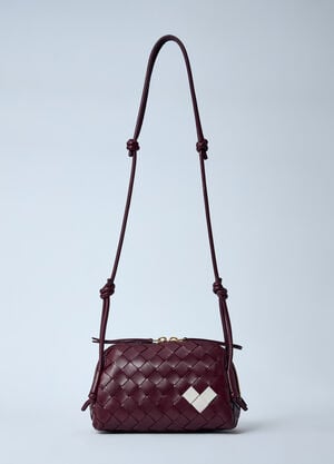 Bottega Veneta Intrecciato 宴会手包 酒红色 bov0259050