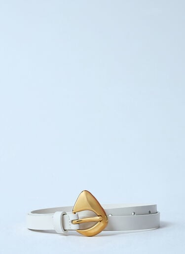 Bottega Veneta 핀 벨트 화이트 bov0259055