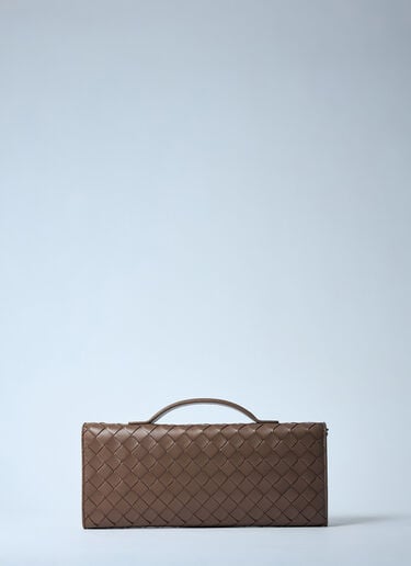 Long Andiamo Clutch Bottega Veneta Long Andiamo Clutch Brown bov0259067
