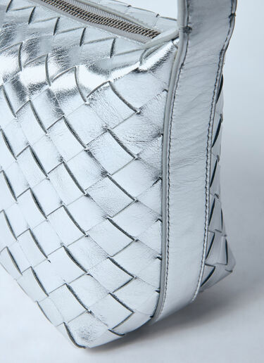 Bottega Veneta 미니 왈라스 숄더백 실버 bov0259073