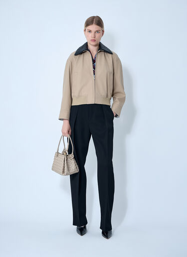 Cotton Twill Jacket Bottega Veneta Cotton Twill Jacket Beige bov0260006