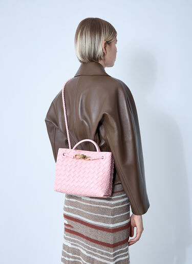 Bottega Veneta 스몰 안디아모 핸드백 핑크 bov0260012