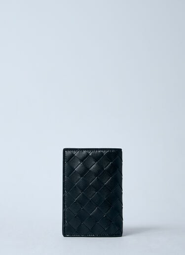 Intrecciato Passport Case Bottega Veneta Intrecciato Passport Case Black bov0260022