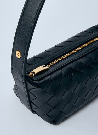 Bottega Veneta 미니 월리스 핸드백 블랙 bov0260029