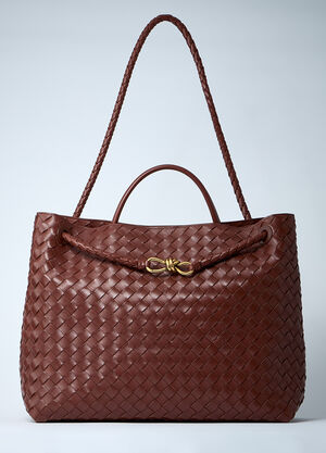 Bottega Veneta Large Andiamo Handbag Brown bov0260038