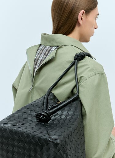 Large Loop Weekender Bag Bottega Veneta Large Loop Weekender Bag Black bov0357001