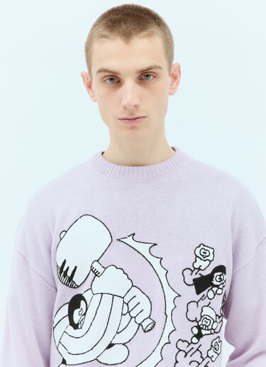 Hammer Sweater Brain Dead Hammer Sweater Lilac bra0154020