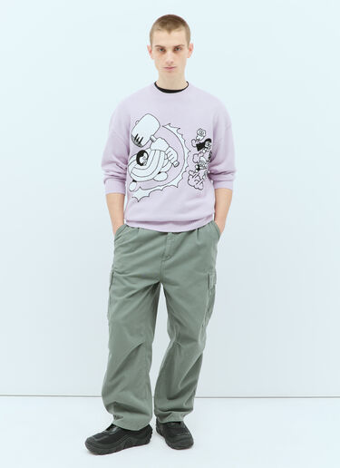 Hammer Sweater Brain Dead Hammer Sweater Lilac bra0154020