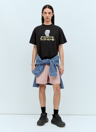 Brain Dead 尼龙登山短裤 紫色 bra0156007