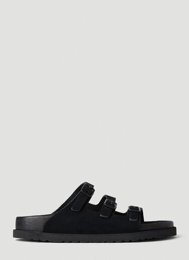Florida Suede Sandals Birkenstock 1774 Florida Suede Sandals Black brs0154001