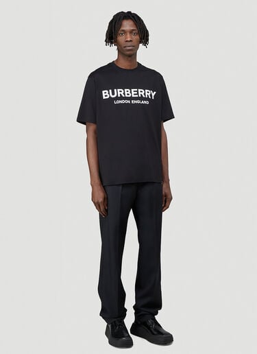 Letchford Logo T-Shirt Burberry Letchford Logo T-Shirt Black bur0143015