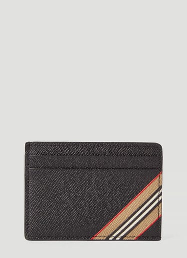 Burberry Icon 条纹卡包 黑 bur0145029