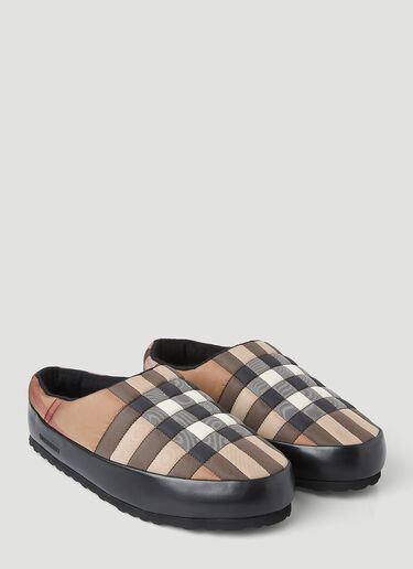 Northaven Vintage Check Slip Ons Burberry Northaven Vintage Check Slip Ons Brown bur0147066