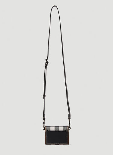标志性格纹肩带钱包 Burberry 标志性格纹肩带钱包 棕 bur0150043