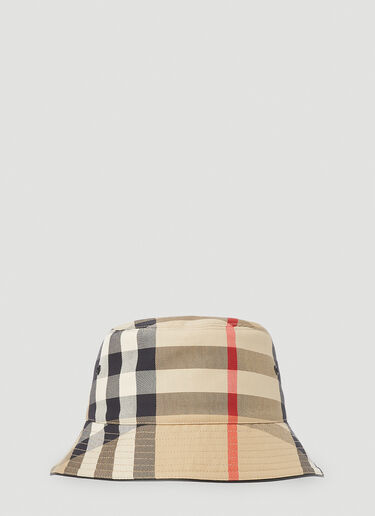 Burberry 格纹渔夫帽 米 bur0152002