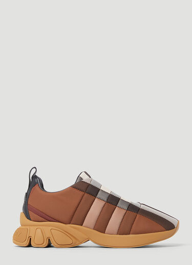 衬垫经典运动鞋 Burberry 衬垫经典运动鞋 棕色 bur0152053