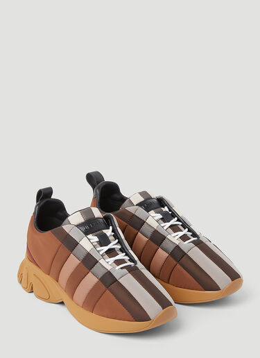 衬垫经典运动鞋 Burberry 衬垫经典运动鞋 棕色 bur0152053
