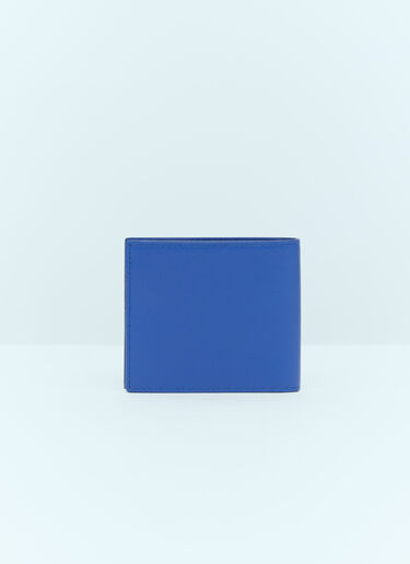 EKD Bi-Fold Leather Wallet Burberry EKD Bi-Fold Leather Wallet Blue bur0155012