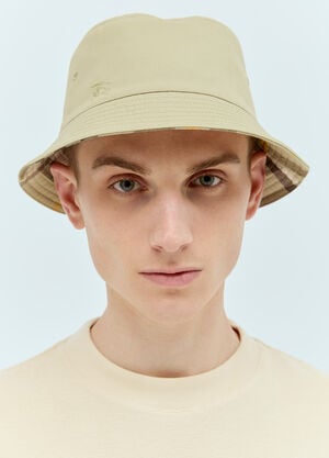 Burberry 리버시블 버킷 햇 베이지 bur0155089
