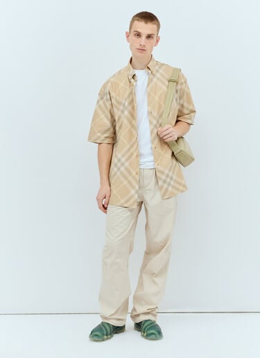 스트로베리 면 티셔츠 Burberry 스트로베리 면 티셔츠 화이트 bur0156004