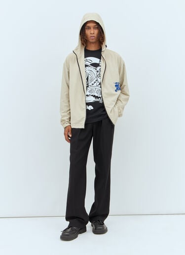 EKD プリントTシャツ Burberry EKD プリントTシャツ ブラック bur0157002