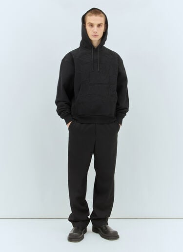 Burberry EKD Hooded Sweatshirt Black bur0158006