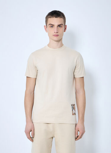 ロゴパッチTシャツ Burberry ロゴパッチTシャツ ベージュ bur0159006