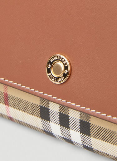 Burberry Hannah Vintage 格纹单肩包 米 bur0249105