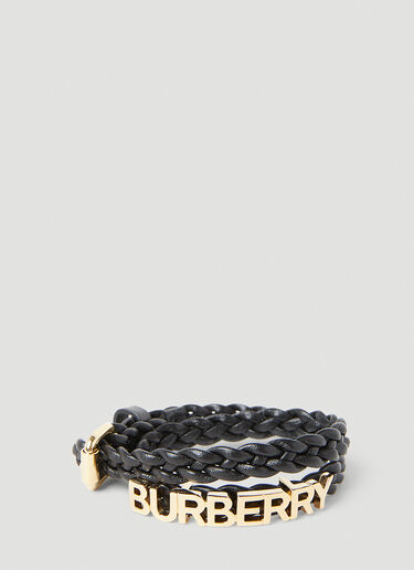 Braided Logo Bracelet Burberry Braided Logo Bracelet Gold bur0253083