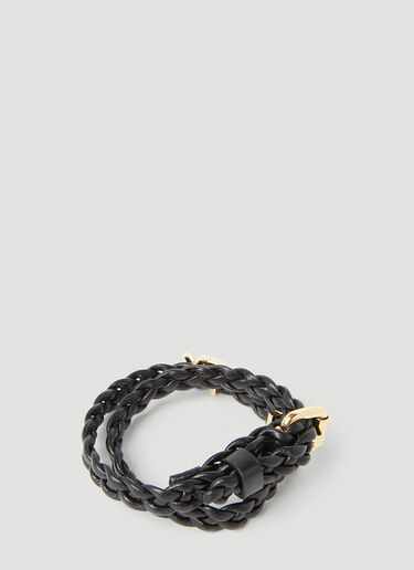 Braided Logo Bracelet Burberry Braided Logo Bracelet Gold bur0253083