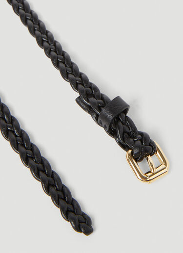 Braided Logo Bracelet Burberry Braided Logo Bracelet Gold bur0253083