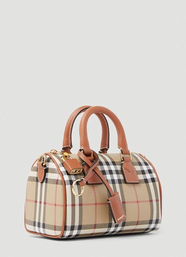 체크 미니 볼링백 Burberry 체크 미니 볼링백 베이지 bur0253088