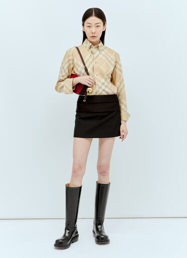 迷你 Shield 单肩包 Burberry 迷你 Shield 单肩包 红色 bur0255008