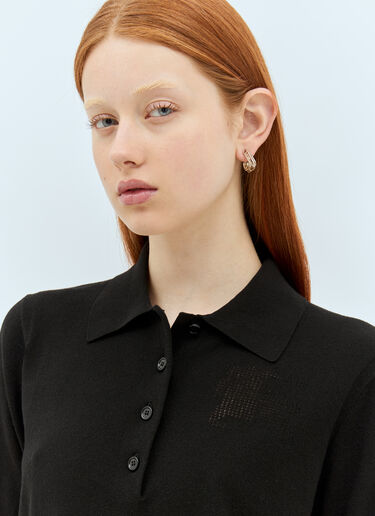 针织 Polo 衫 Burberry 针织 Polo 衫 黑色 bur0257001