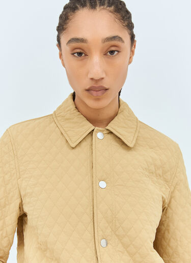 Burberry 리버시블 퀼팅 나일론 재킷 베이지 bur0257012