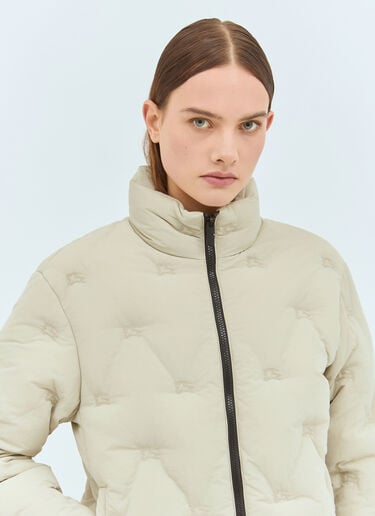 Burberry EKD 나일론 다운 재킷 그레이 bur0257018