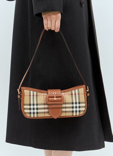 Burberry 체크 슬링 숄더백 베이지 bur0257036