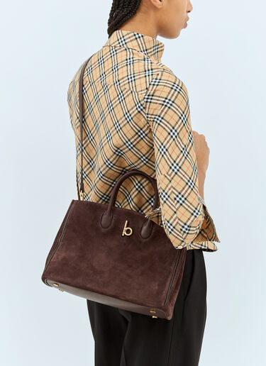 小号摇马托特包 Burberry 小号摇马托特包 棕色 bur0258016