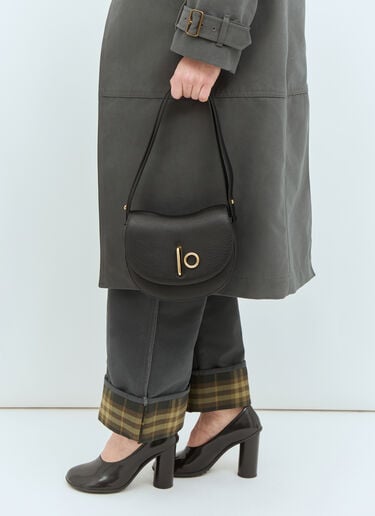 Burberry Small Rocking Horse Shoulder Bag Black bur0258017