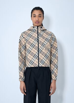 Burberry 格纹夹克 米色 bur0259007