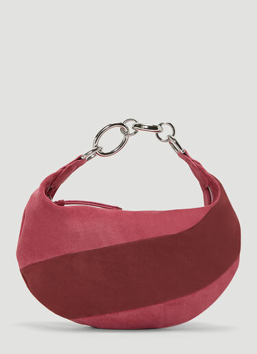 Bougie Suede Handbag by FAR Bougie Suede Handbag Red byf0243011