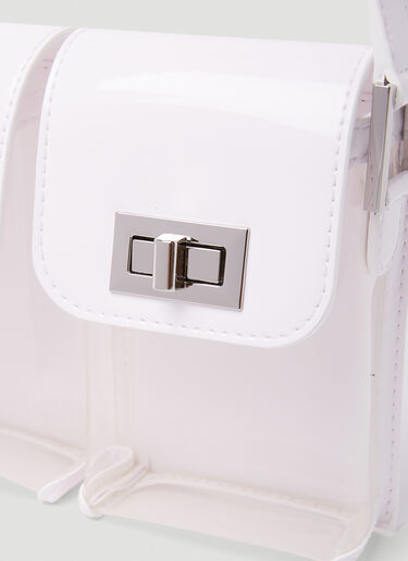 BY FAR Billy Shoulder Bag White byf0252013