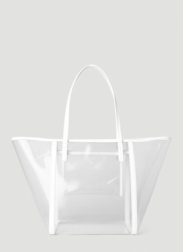 BY FAR 클럽 투명 토트백 Transparent byf0252022
