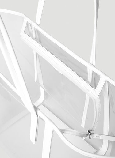BY FAR 클럽 투명 토트백 Transparent byf0252022