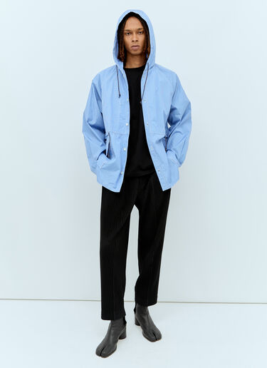 Comme des Garçons Homme 条纹棉质夹克 蓝色 cdh0156003