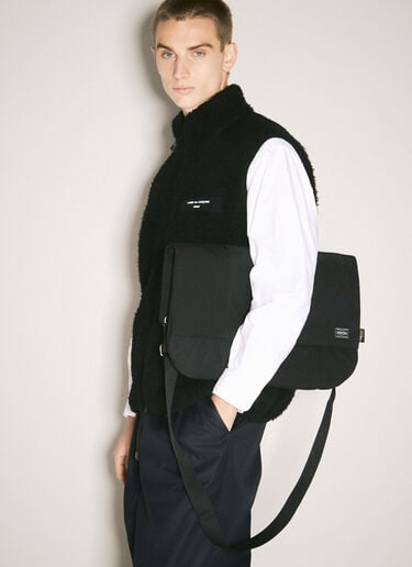 Comme des Garçons Homme Logo Patch Tote Bag Black cdh0158006