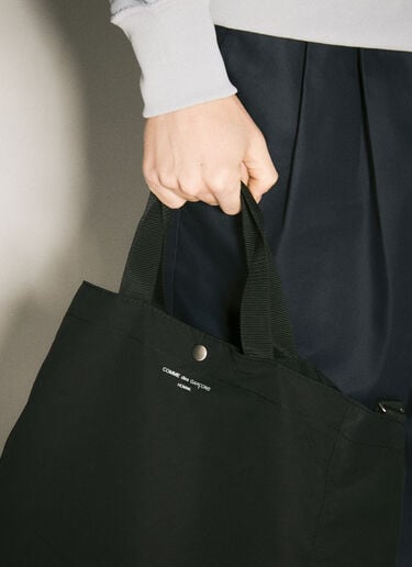 Comme des Garçons Homme Logo Print Tote Bag Black cdh0158008