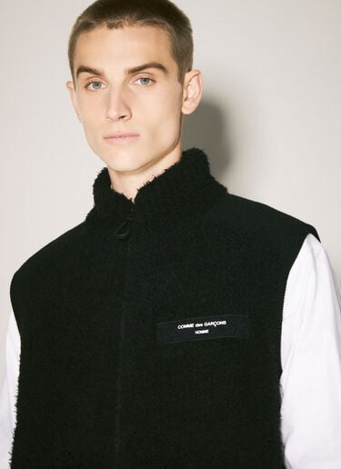 Wool-Blend Vest Comme des Garçons Homme Wool-Blend Vest Black cdh0158010