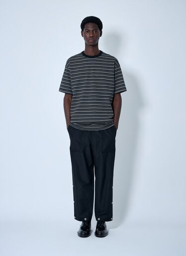 Wool-And-Linen Pants Comme des Garçons Homme Wool-And-Linen Pants Black cdh0160003